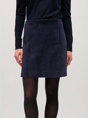 COS- Corduroy Mini Skirt size 4